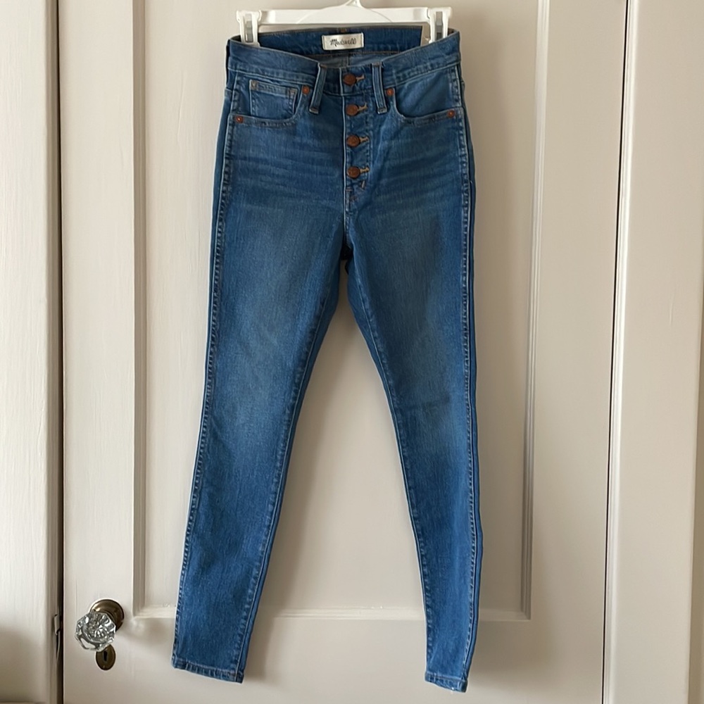 Madewell 10” High-rise Skinny Jean - size 25P
